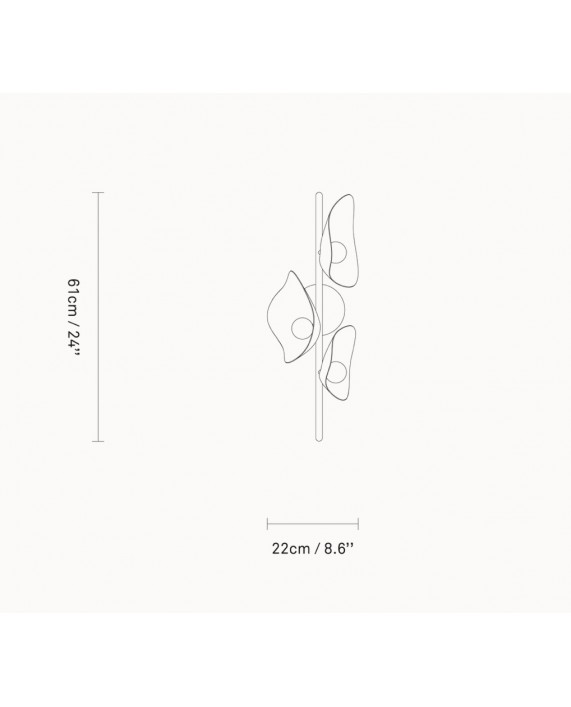 Nuura Florii 3 Wall Lamp